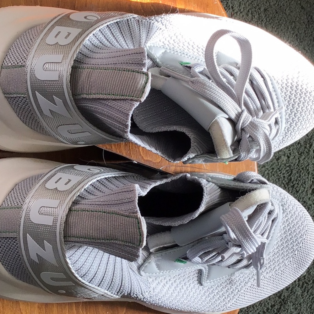 Buzu1989 sneakers with silver sparkle